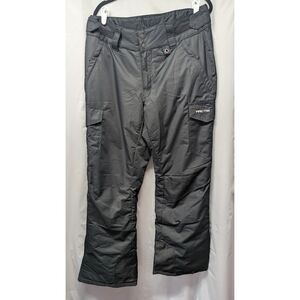 NWT Arctix Womens Insulated ThermaLock Cargo Ski Snowboard Pants Black Size L